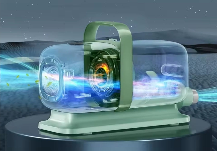 7-in-1 Haustierpflege-Set mit Vakuumfunktion